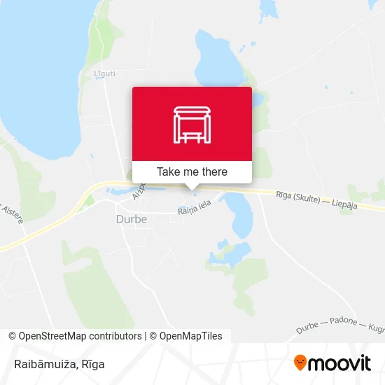 Карта Raibāmuiža