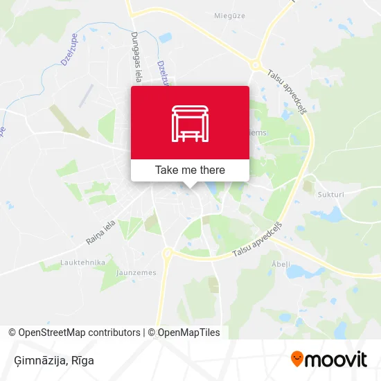 Карта Ģimnāzija