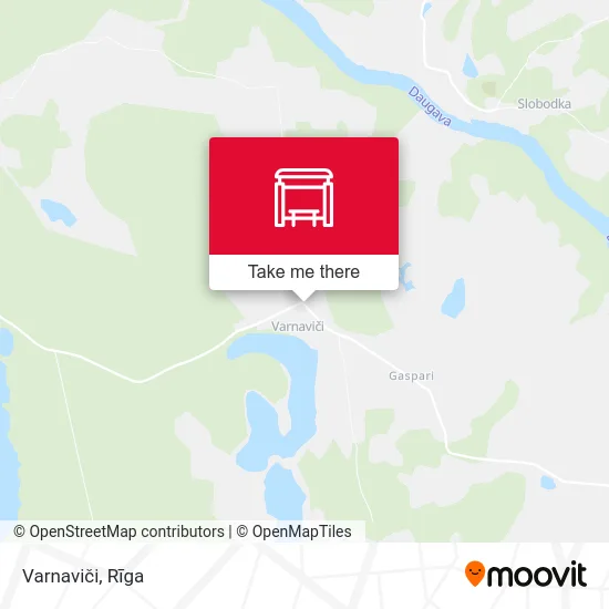 Карта Varnaviči