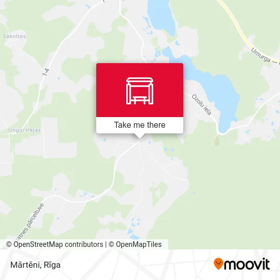 Карта Mārtēni