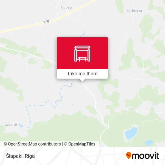 Карта Šlapaki