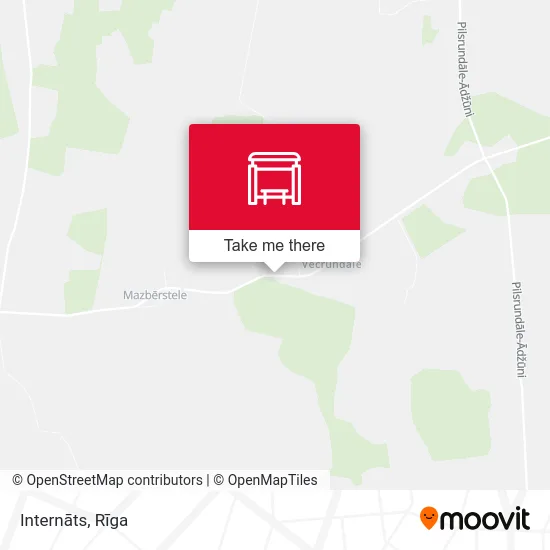 Карта Internāts