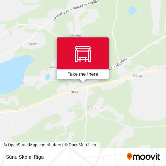 Sūnu Skola map
