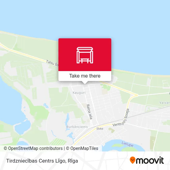 Tirdzniecības Centrs Līgo map