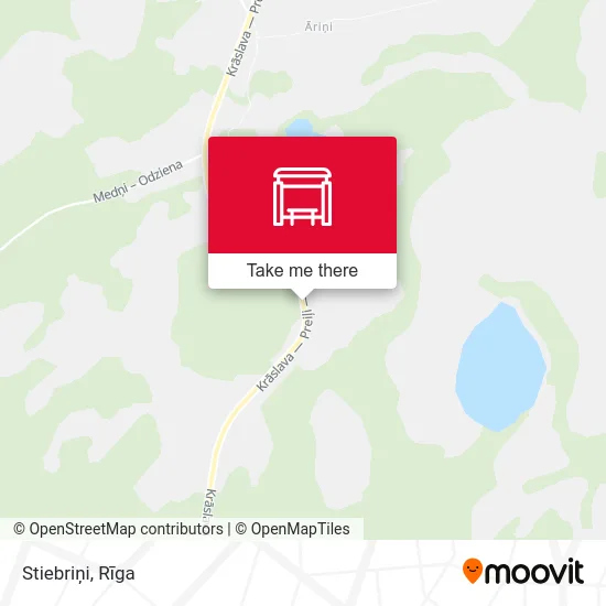 Карта Stiebriņi