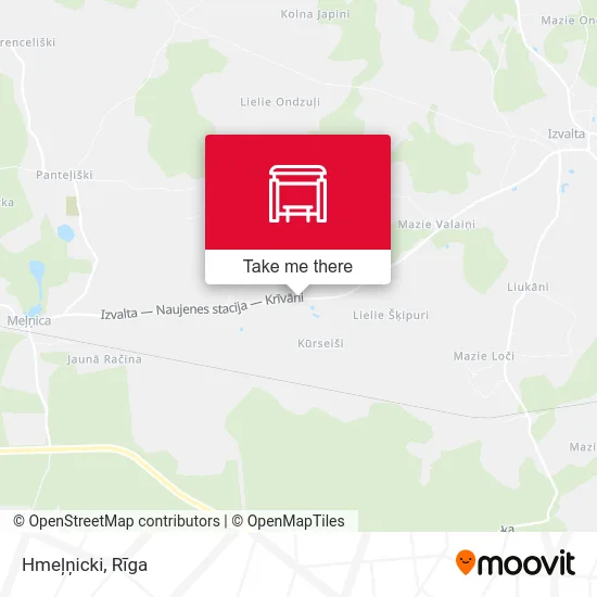 Карта Hmeļņicki