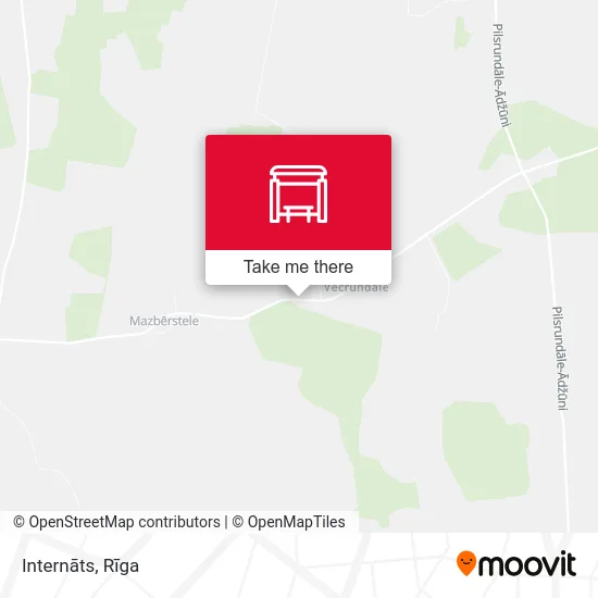 Карта Internāts