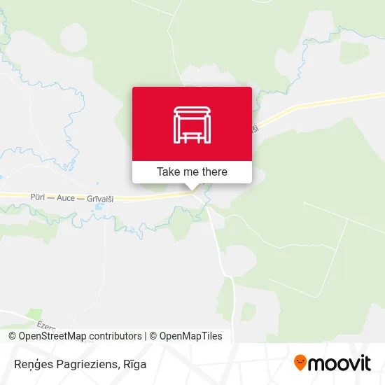 Reņģes Pagrieziens map