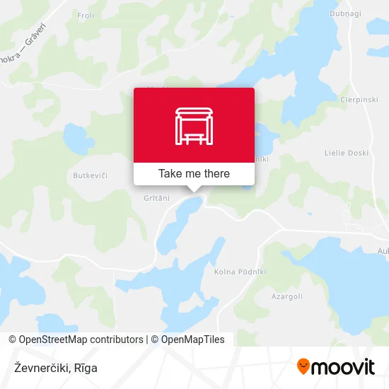 Карта Ževnerčiki