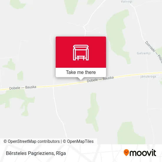 Bērsteles Pagrieziens map