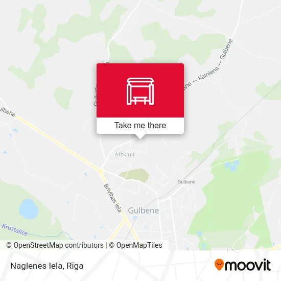 Карта Naglenes Iela