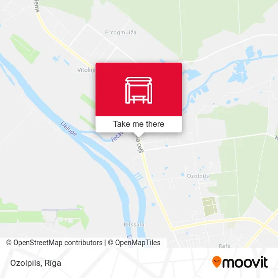Карта Ozolpils