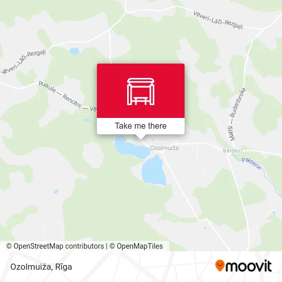 Карта Ozolmuiža