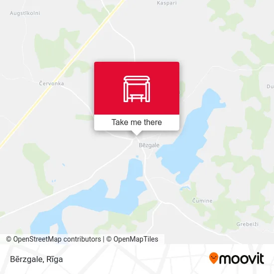 Bērzgale map