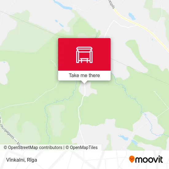 Карта Vīnkalni