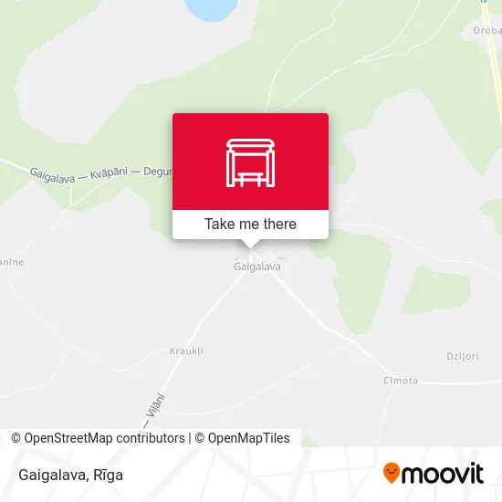 Карта Gaigalava