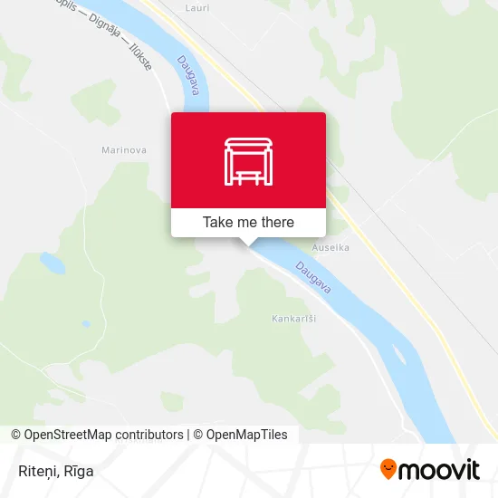 Карта Riteņi