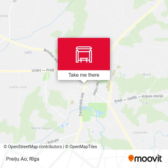 Карта Preiļu Ao