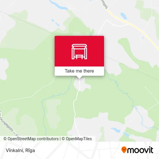 Карта Vīnkalni