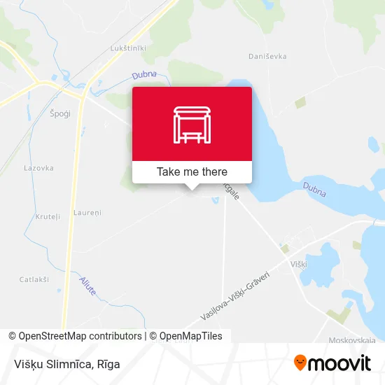 Višķu Slimnīca map