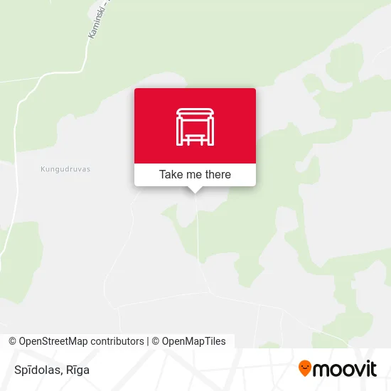 Карта Spīdolas
