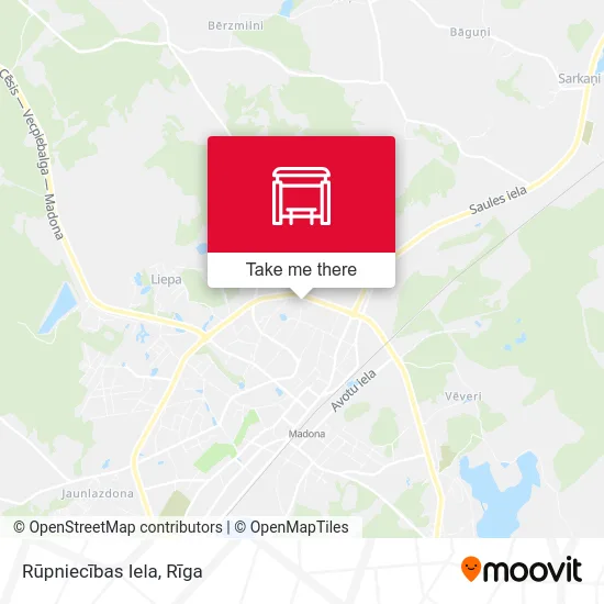 Rūpniecības Iela map