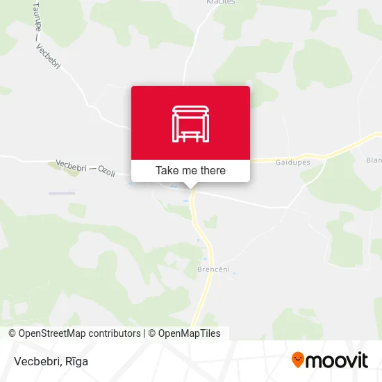 Карта Vecbebri