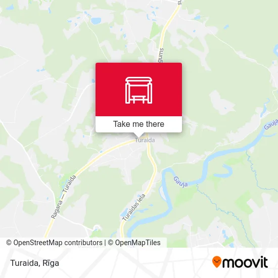 Карта Turaida