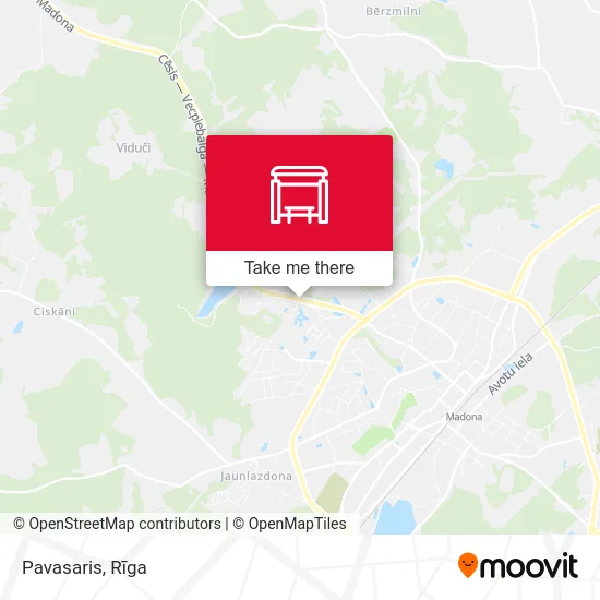 Карта Pavasaris