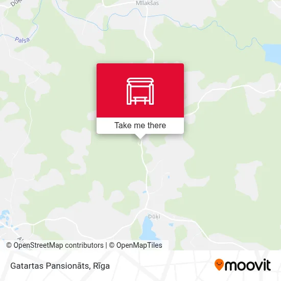 Gatartas Pansionāts map
