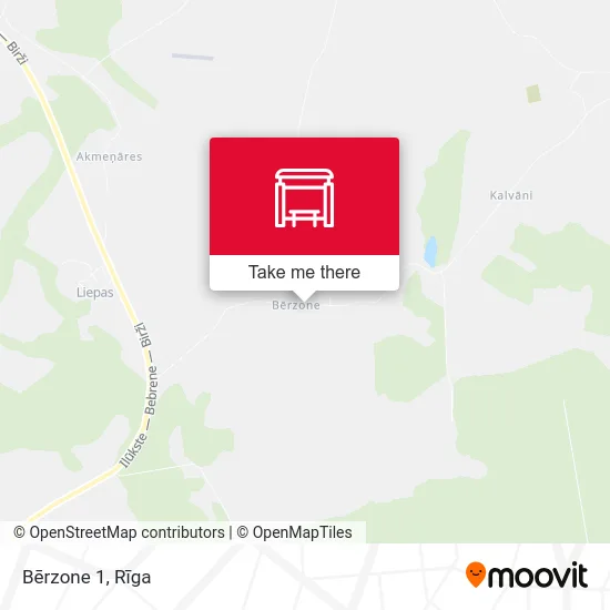 Bērzone 1 map