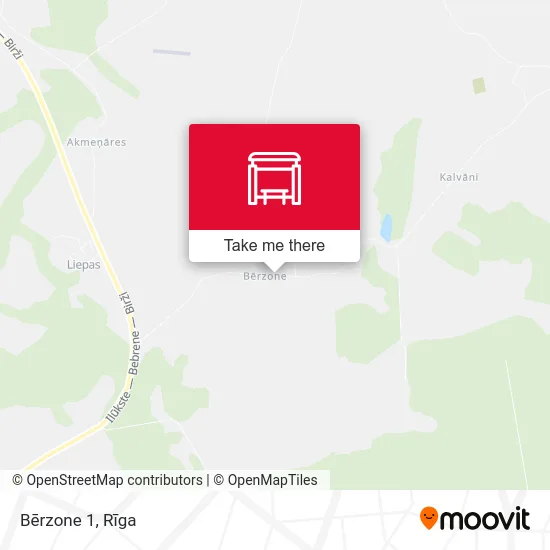 Bērzone 1 map