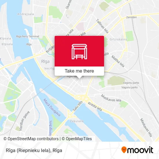 Rīga (Riepnieku Iela) map