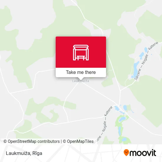 Laukmuiža map
