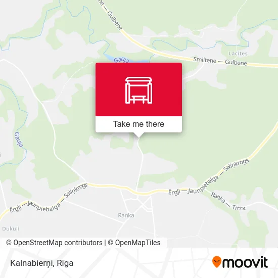 Карта Kalnabierņi