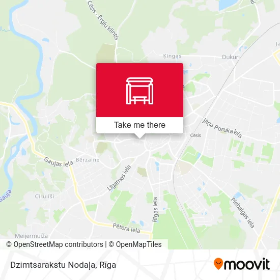 Карта Dzimtsarakstu Nodaļa