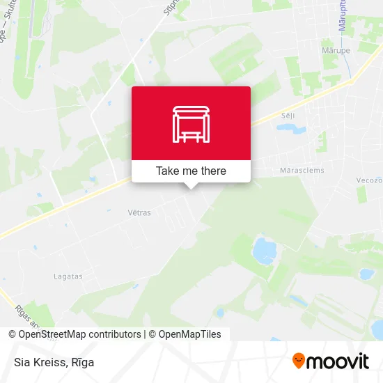 Карта Sia  Kreiss