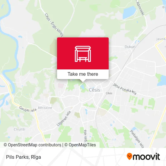 Карта Pils Parks