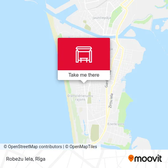 Карта Robežu Iela