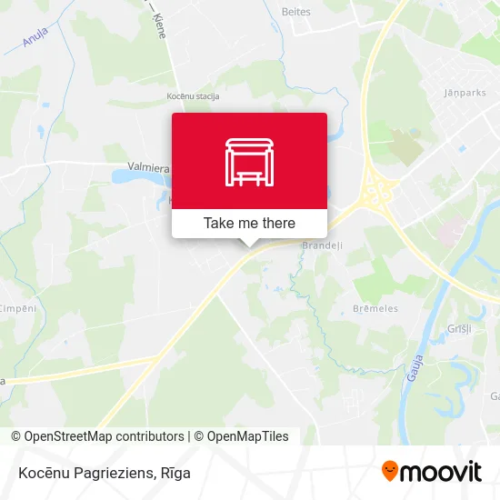 Kocēnu Pagrieziens map
