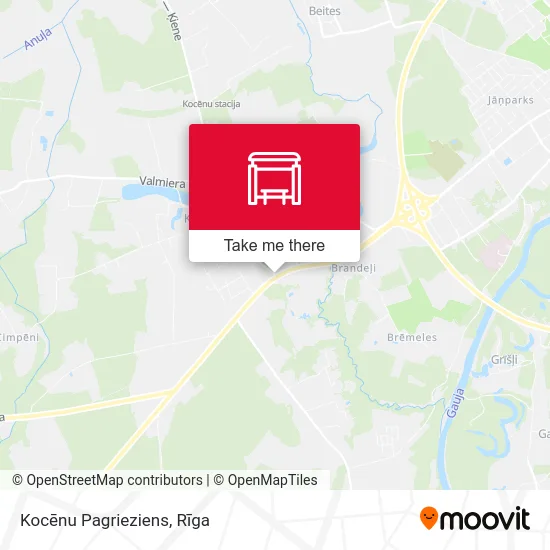 Kocēnu Pagrieziens map