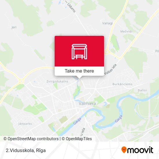 Карта 2.Vidusskola