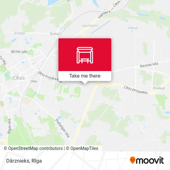 Карта Dārznieks