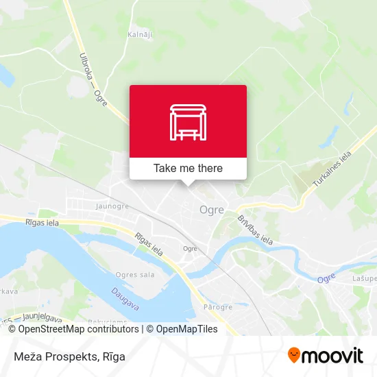 Карта Meža Prospekts