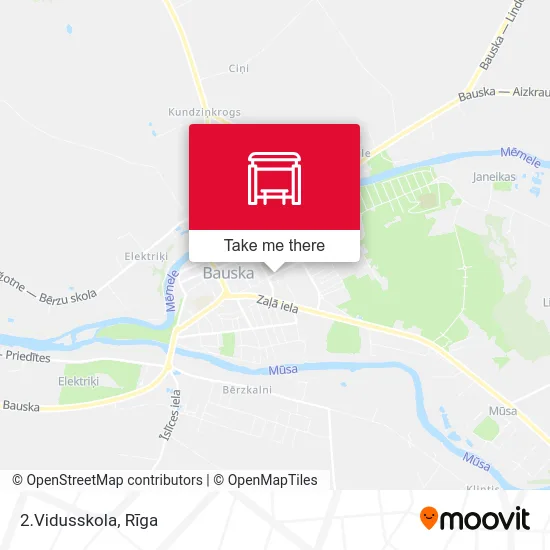 Карта 2.Vidusskola