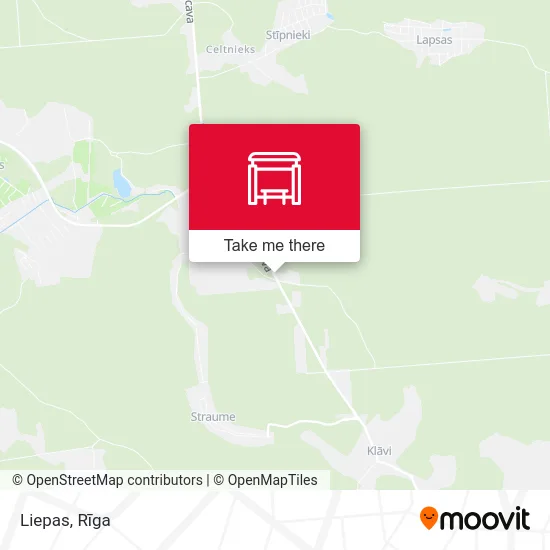 Карта Liepas