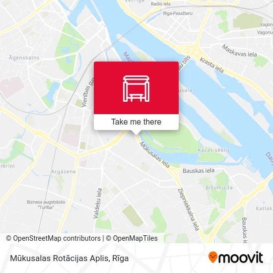 Карта Mūkusalas Rotācijas Aplis