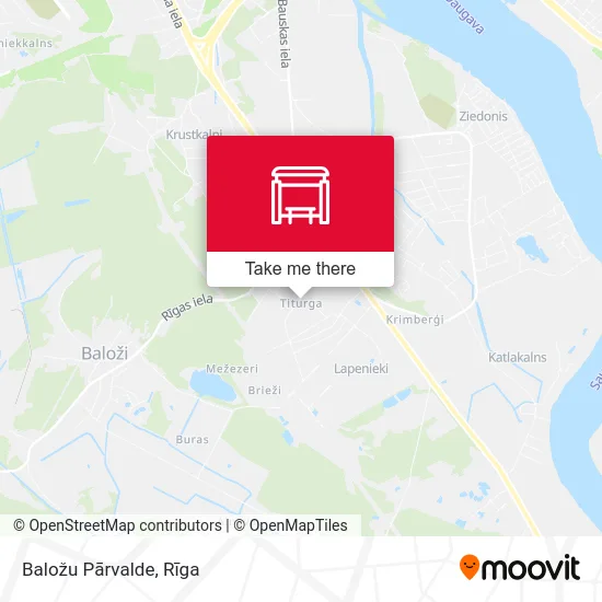 Карта Baložu Pārvalde