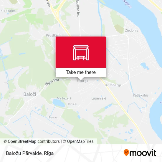 Карта Baložu Pārvalde