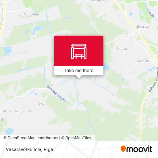 Vasarsvētku Iela map